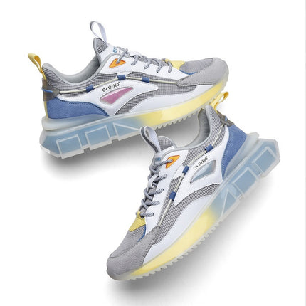Trendy Men's Lace-up Leather Casual Sneakers