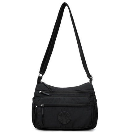 Trendy Water-repellent Nylon Crossbody Cloth Bag