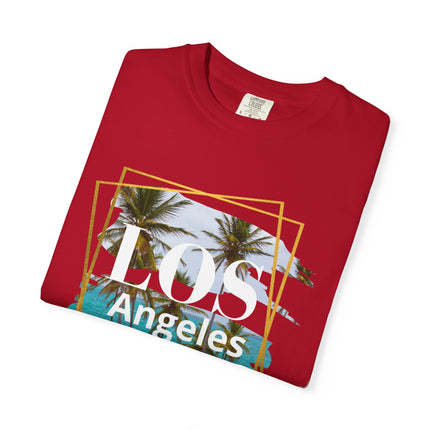 ☀️ Los Angeles Beach Vibes Graphic Tee – Black