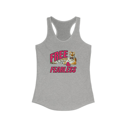 🐯 Free & Fearless Racerback Tank