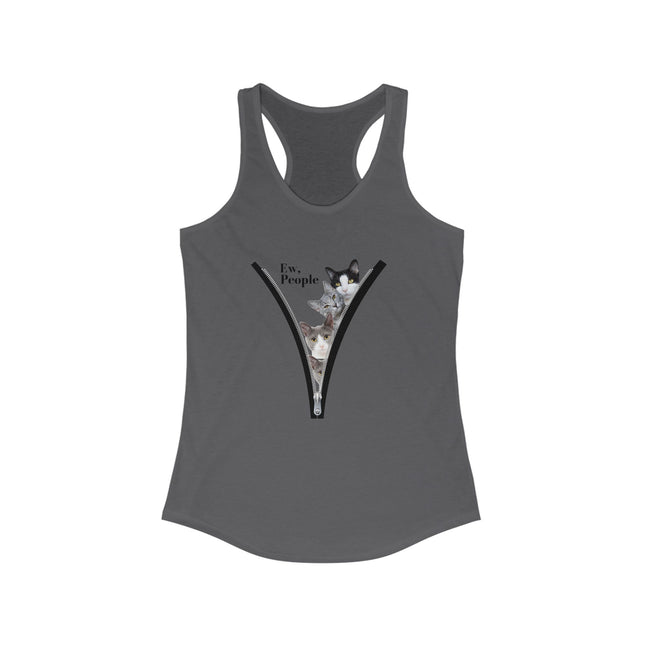 😾 Ew, People” Cat Tank Top