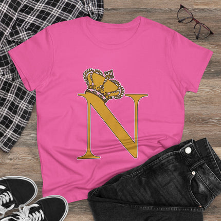 👑 “N” Monogram Tee – Noble Gold Edition