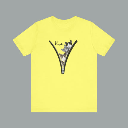 😾 Ew, People” Cat Tee – For the Socially Selective & Cat-Obsessed