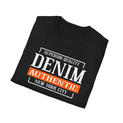 “Authentic Denim NYC” Vintage Graphic Tee
