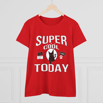 Super Cool Today T-Shirt – Cute Cat Graphic Tee