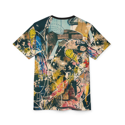 🎨 Urban Collage Art Tee – Chaos Meets Creativity