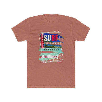 🌊 "Surf California" Paradise Tee – Los Angeles Vibes