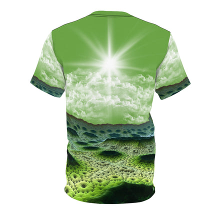 🌄 Radiant Terrain Tee – Where Sky Meets Imagination