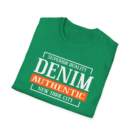 “Authentic Denim NYC” Vintage Graphic Tee