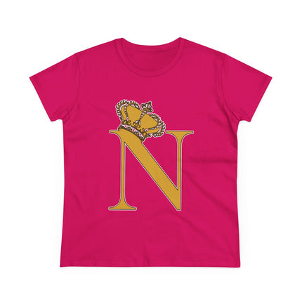 👑 “N” Monogram Tee – Noble Gold Edition