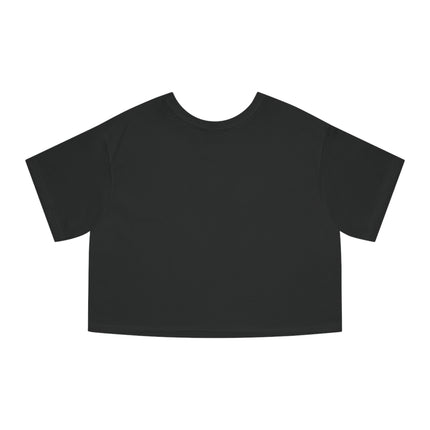 👑 Crowned Initial “A” Cropped Tee – Royal Letter Statement