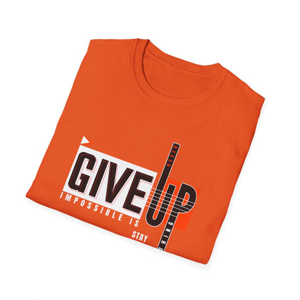 Never Give Up Tee