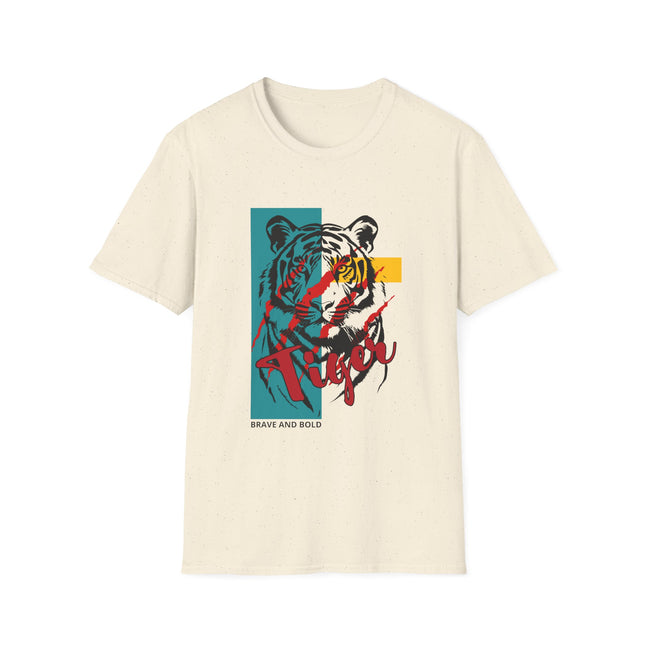 Brave and Bold – Tiger Graphic T-Shirt