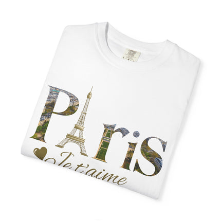 Eiffel Tower Romantic Graphic T-Shirt