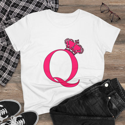 👑 Queenly “Q” Monogram T-Shirt