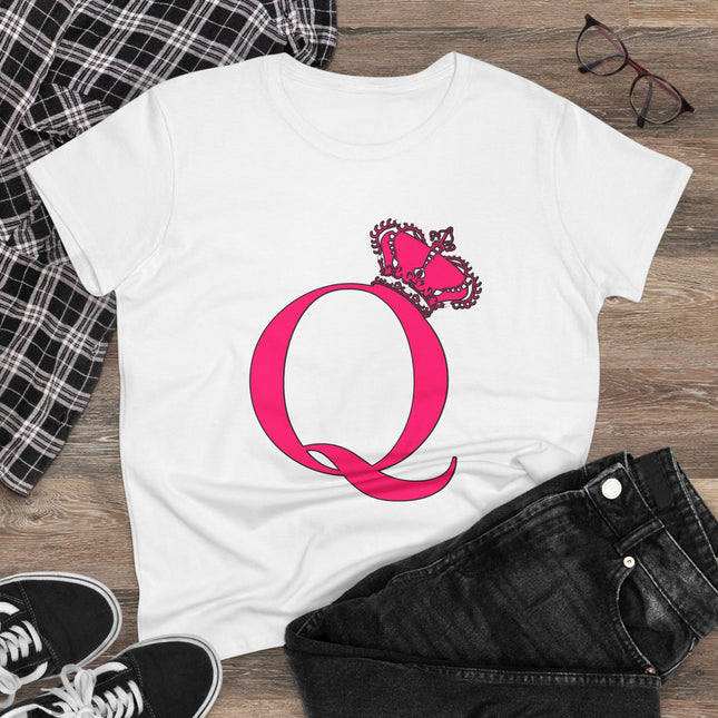 👑 Queenly “Q” Monogram T-Shirt