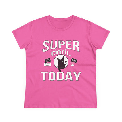 Super Cool Today T-Shirt – Cute Cat Graphic Tee