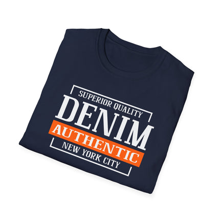 “Authentic Denim NYC” Vintage Graphic Tee