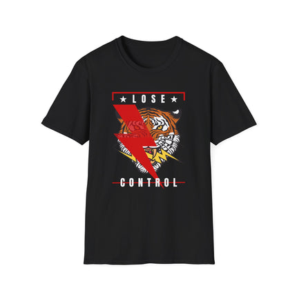 "Lose Control" Tiger Tee – Unleash the Beast ⚡🐯