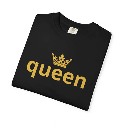 👑 Queen Statement Tee – Minimalist Royal Vibes