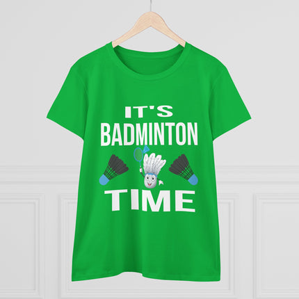 It’s Badminton Time T-Shirt – Smash Style! 🏸