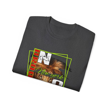 🦁 Brooklyn NYC Style Tee – Urban Jungle Vibes