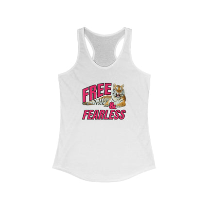 🐯 Free & Fearless Racerback Tank
