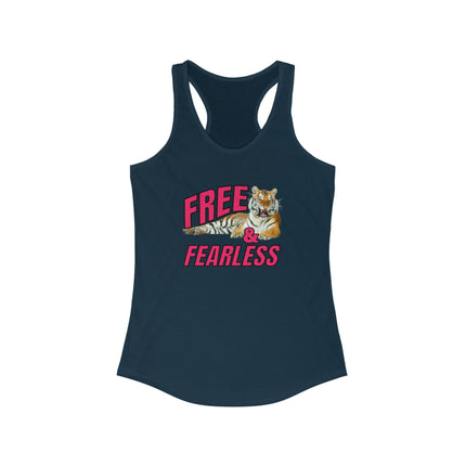 🐯 Free & Fearless Racerback Tank