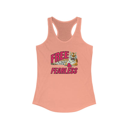 🐯 Free & Fearless Racerback Tank