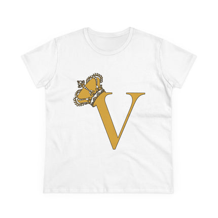 👑 “V” Royal Monogram Tee