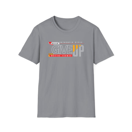 Never Give Up – Motivational Streetwear Tee
