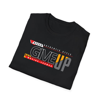 Never Give Up – Motivational Streetwear Tee