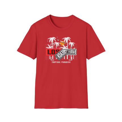 Summer Paradise Beach Tee, Unisex Softstyle T-Shirt