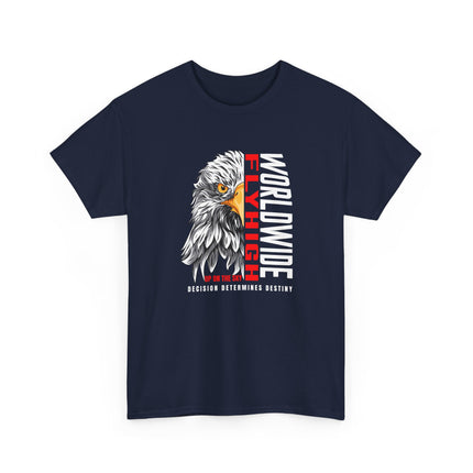 🦅 Fly High Worldwide" Eagle Graphic Tee