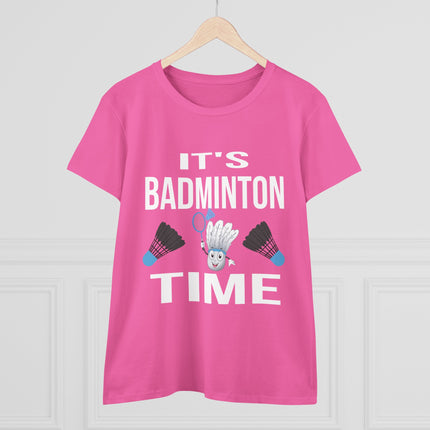 It’s Badminton Time T-Shirt – Smash Style! 🏸