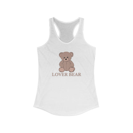 🧸 Lover Bear Racerback Tank – Cozy Meets Cute