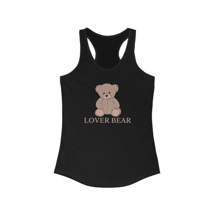 🧸 Lover Bear Racerback Tank – Cozy Meets Cute