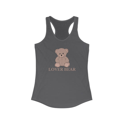 🧸 Lover Bear Racerback Tank – Cozy Meets Cute