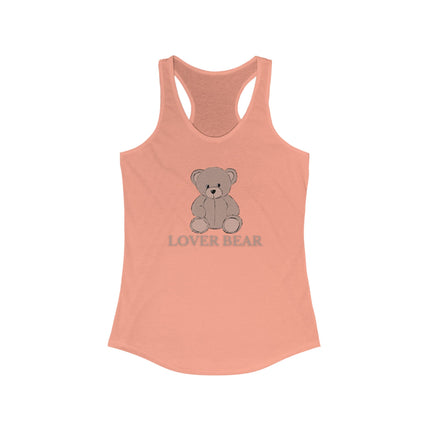 🧸 Lover Bear Racerback Tank – Cozy Meets Cute