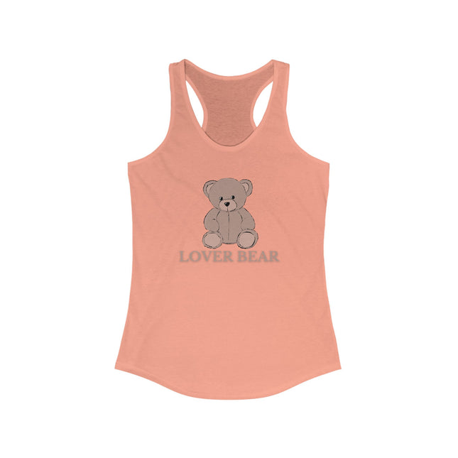 🧸 Lover Bear Racerback Tank – Cozy Meets Cute