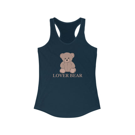 🧸 Lover Bear Racerback Tank – Cozy Meets Cute