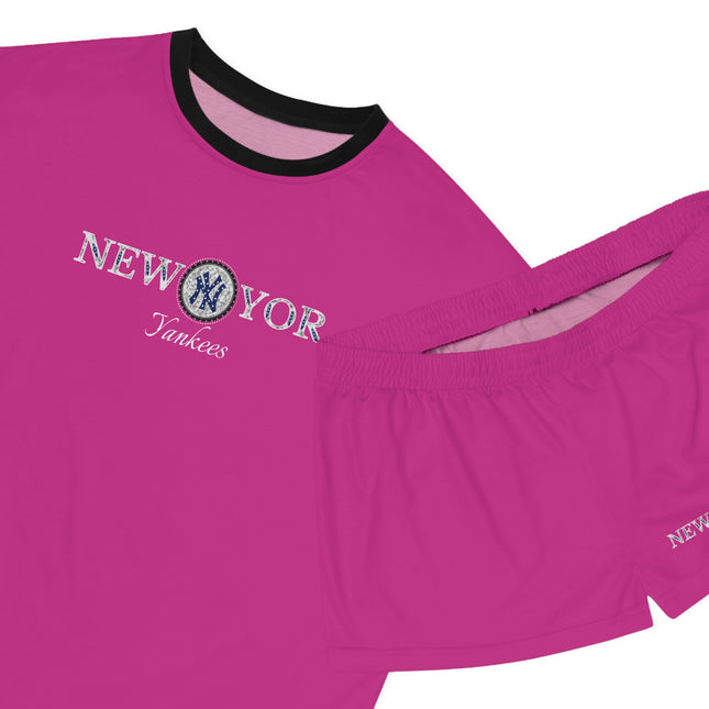 💜 New York Yankees Women's Lounge Set – Violet Edition