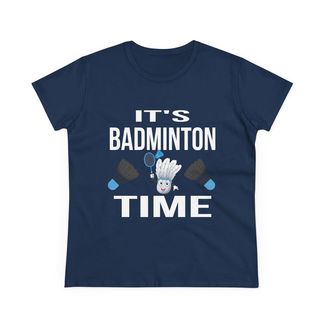 It’s Badminton Time T-Shirt – Smash Style! 🏸