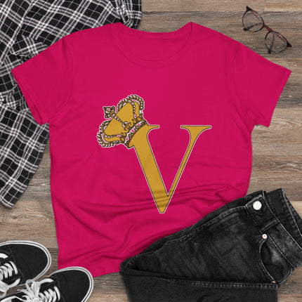 👑 “V” Royal Monogram Tee