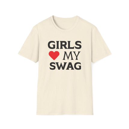 Unisex Softstyle T-Shirt, Print Girls My Swag