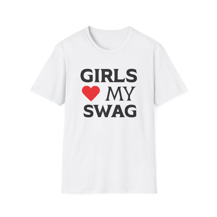 Unisex Softstyle T-Shirt, Print Girls My Swag