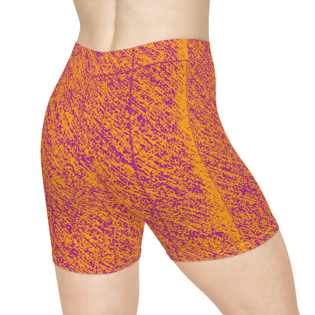 Women's Biker Shorts (AOP) Fashion Summer 100%