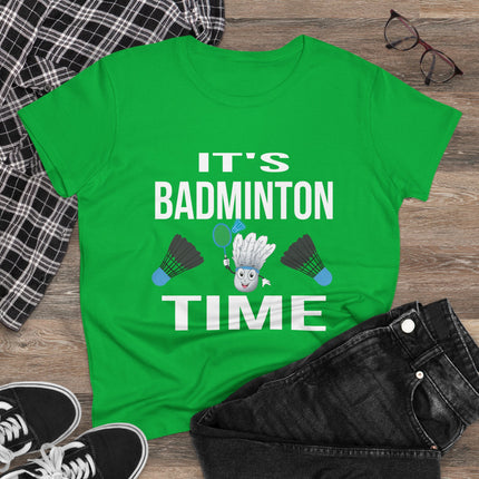 It’s Badminton Time T-Shirt – Smash Style! 🏸
