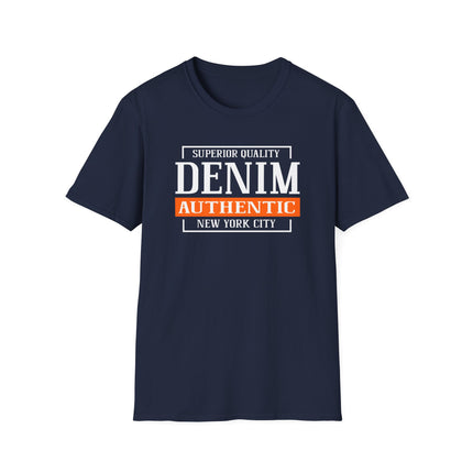 “Authentic Denim NYC” Vintage Graphic Tee