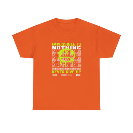 💥 "Impossible Is Nothing" Urban Graphic Tee
